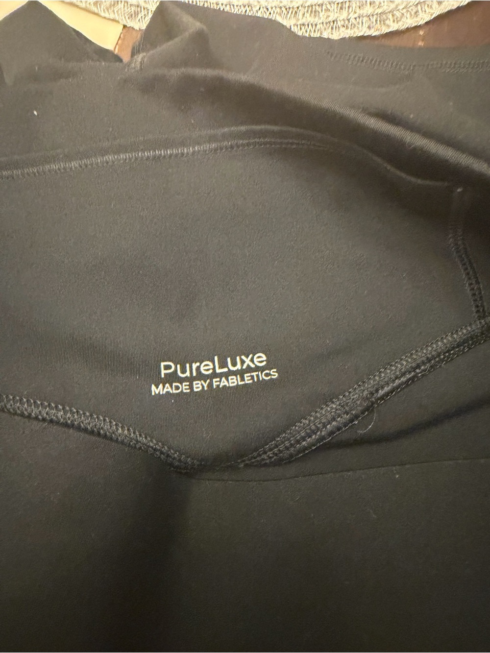 Fabletics Black High-Rise Athletic 4" Shorts - Picture 6 of 7